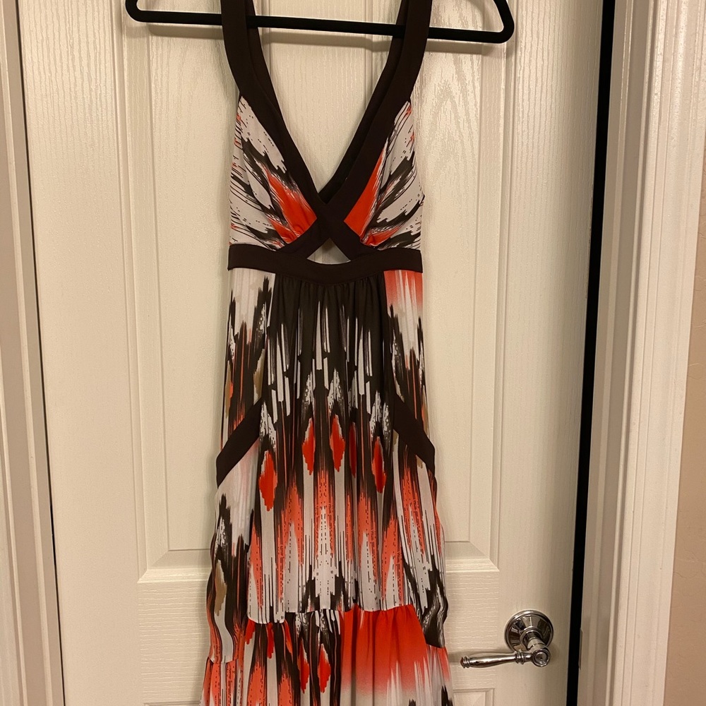 2B BEBE Printed Maxi Dress